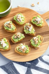 Crispy Mini Avocado Toasts Recipe