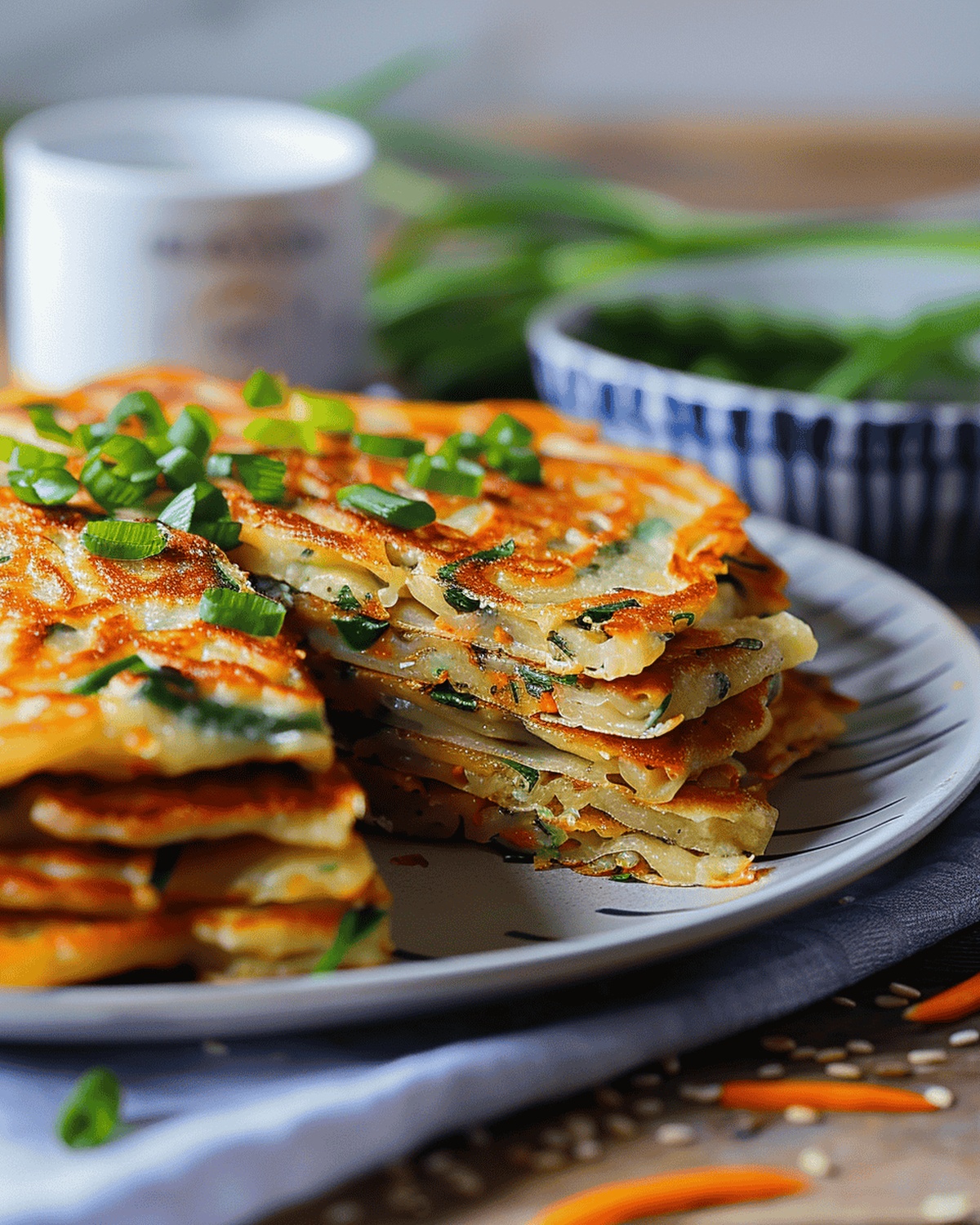 Authentic Korean Pancakes (Pajeon) Recipe
