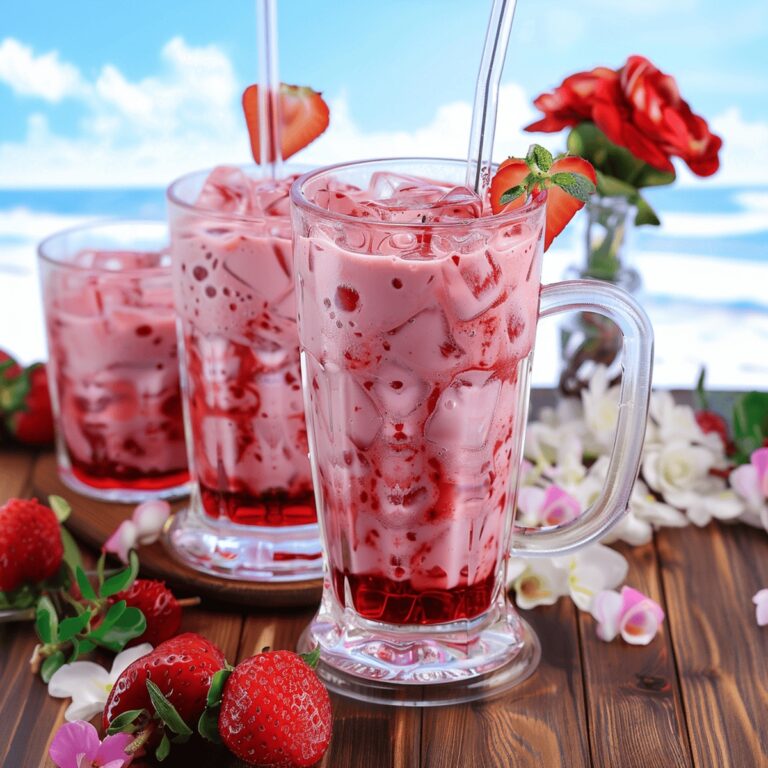 Tropical Buko Salad Drink Recipe