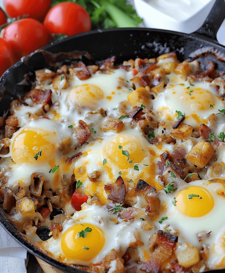 Simple Loaded Breakfast Skillet Recipe