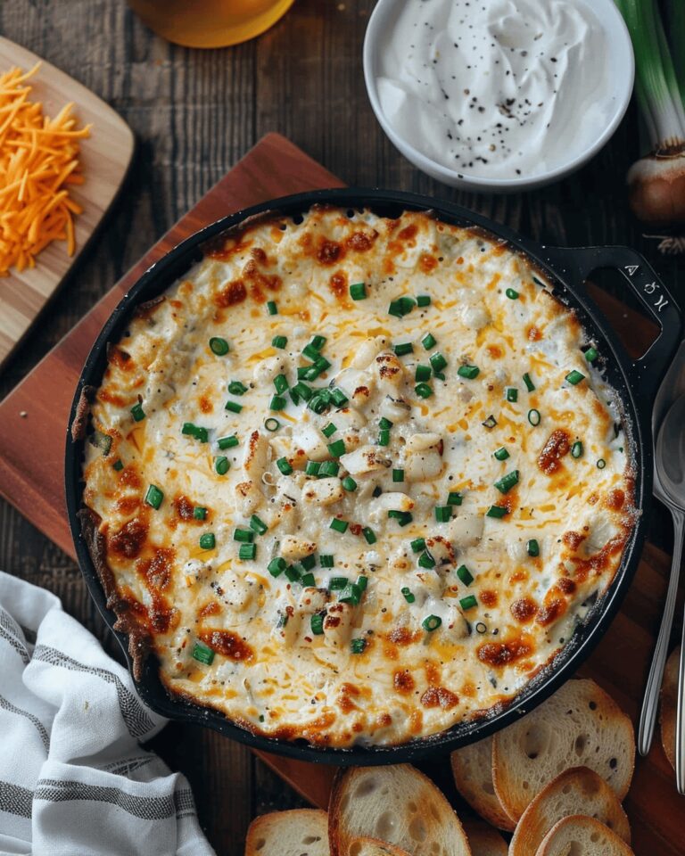 Dreamy 4-Cheese Crab Artichoke Dip Recipe
