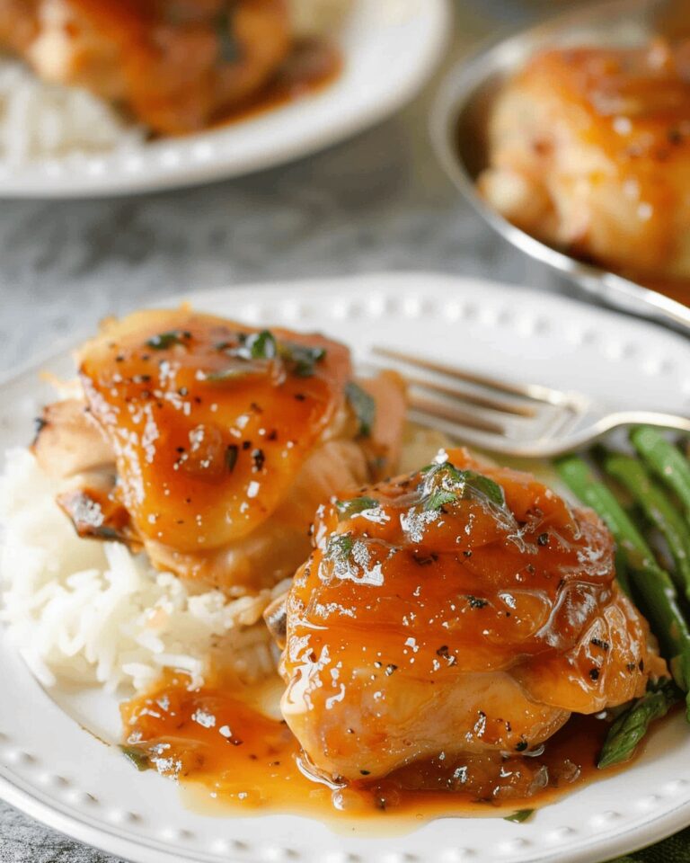 Tender Apricot Chicken Thighs Recipe