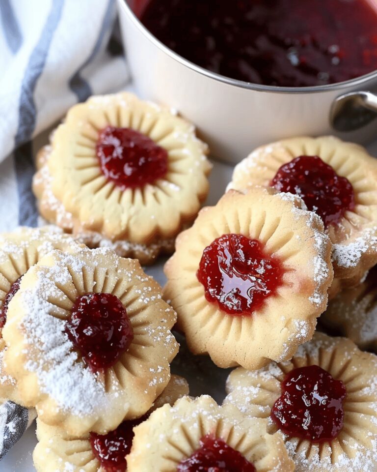 Sweet Strawberry Butter Cookies Recipe