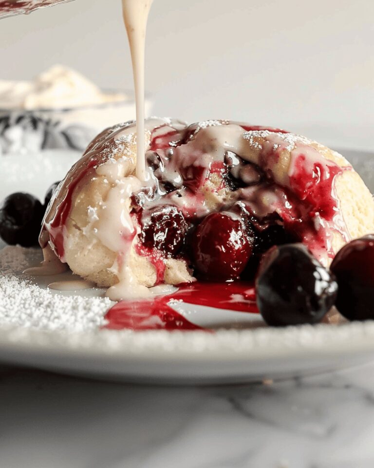 Decadent Cherry Cinnamon Rolls Recipe