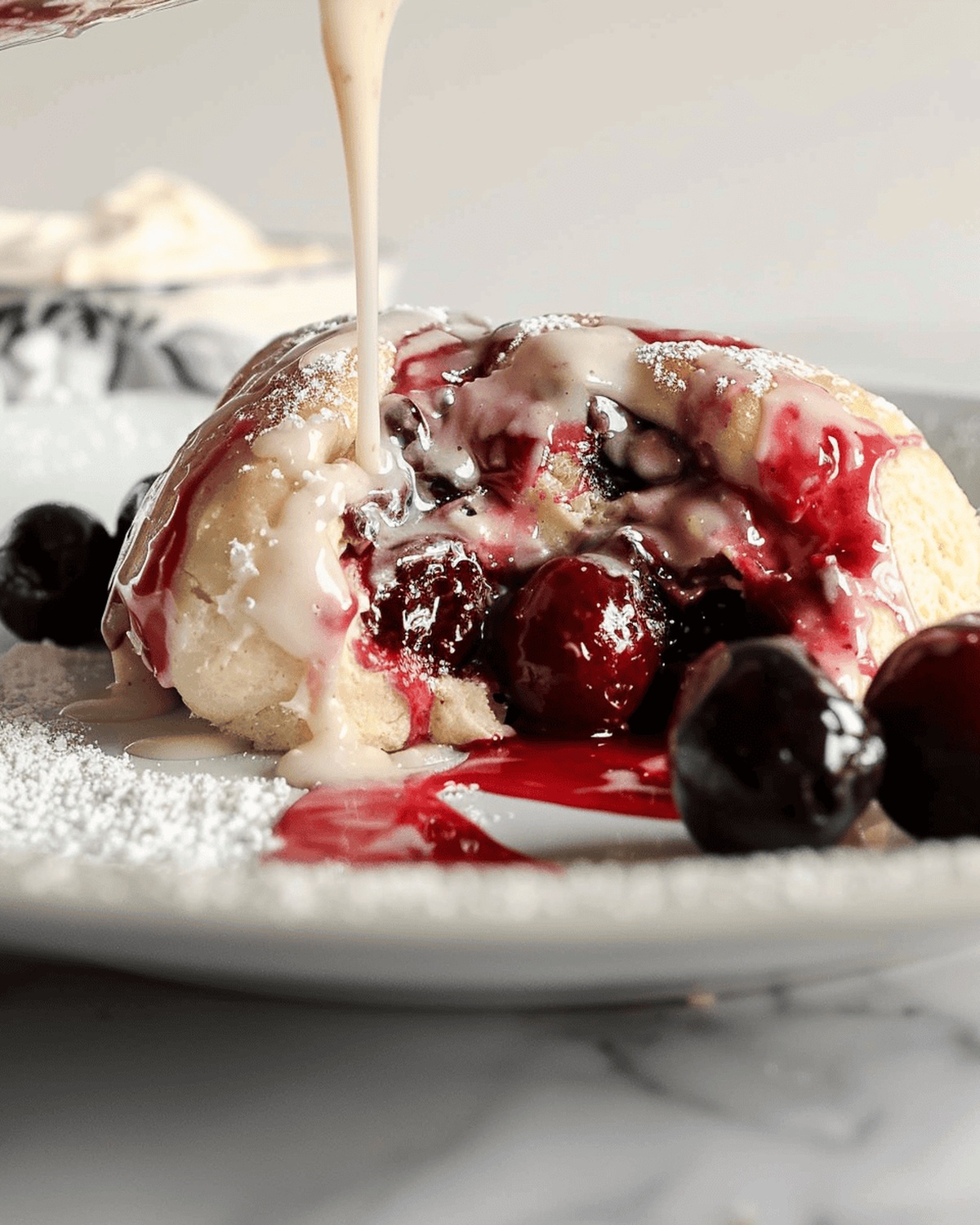 Decadent Cherry Cinnamon Rolls Recipe