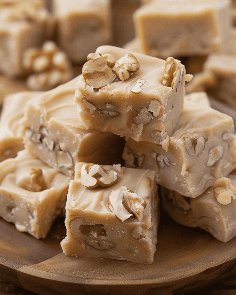 Velvety Maple Walnut Fudge Recipe