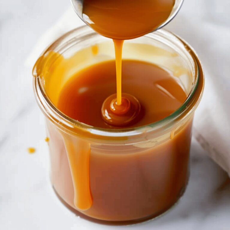 Silky Caramel Sauce Recipe