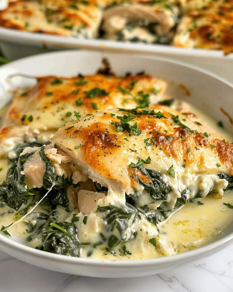 Hearty Chicken and Spinach Casserole Recipe