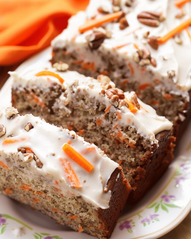 Moist Carrot Cake Banana Bread Recipe