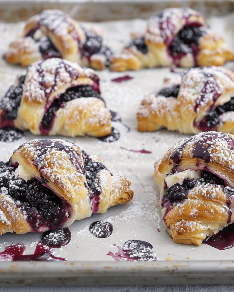 Heavenly Blueberry Cream Cheese Puff Pastry Recipe