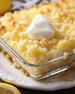 Effortless Lemon Cream Cheese Dump Cake Recipe