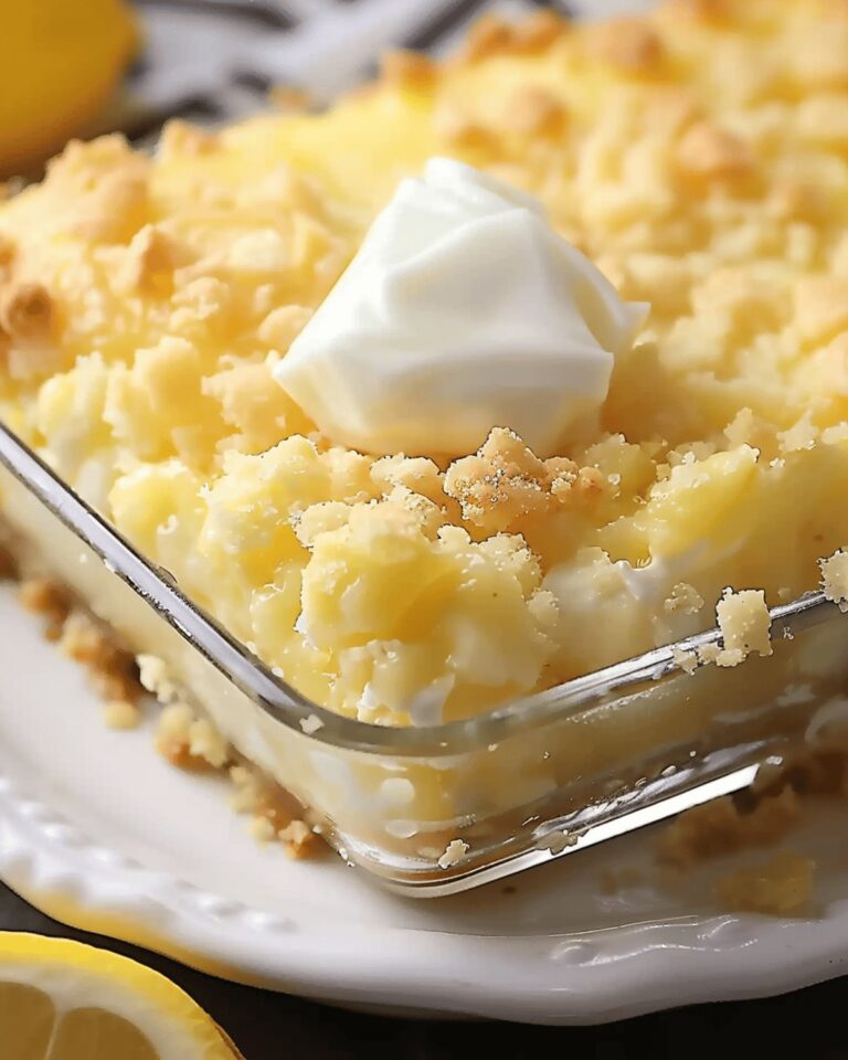Effortless Lemon Cream Cheese Dump Cake Recipe
