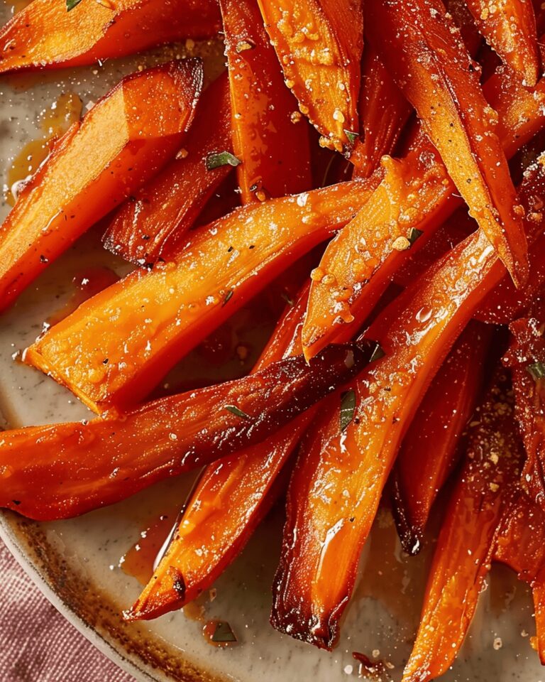 Honey Glazed Roasted Carrots Recipe