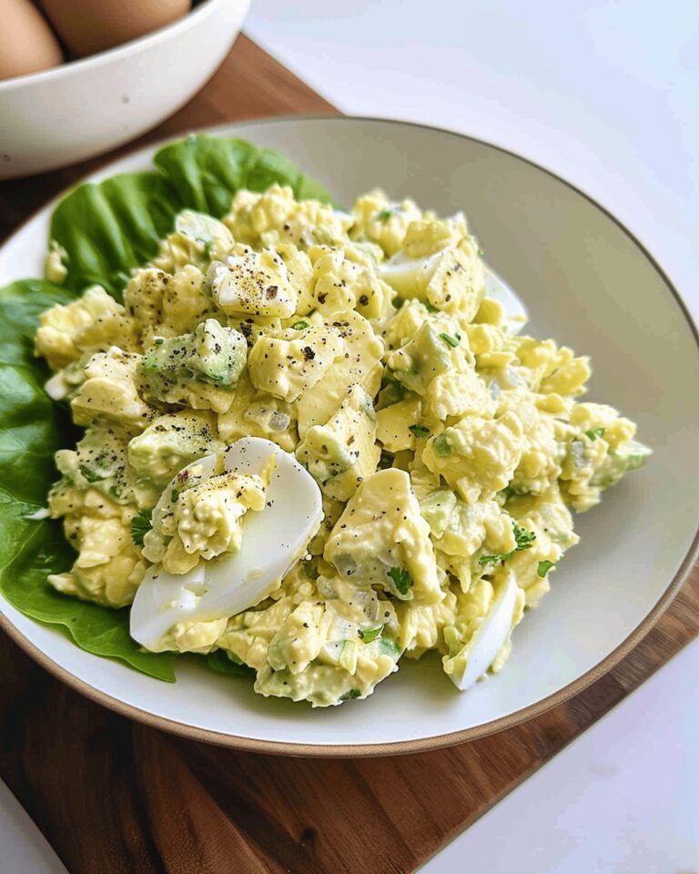 Dreamy Keto Avocado Egg Salad Recipe
