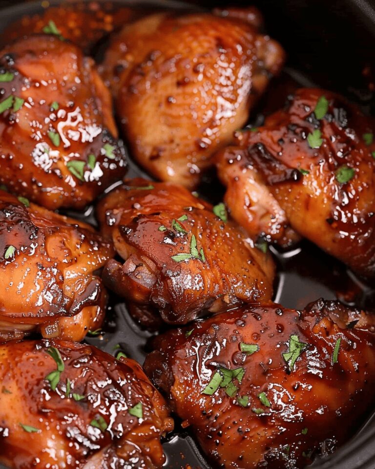 Honey Garlic Slow Cooker Chicken Recipe