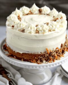 Mouthwatering Carrot Cake Recipe