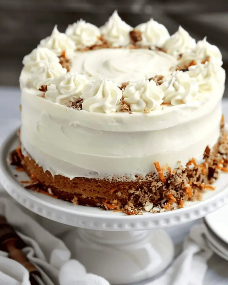 Mouthwatering Carrot Cake Recipe