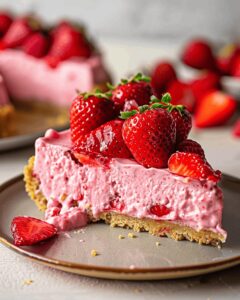 Dreamy Vegan Strawberry Cheesecake Recipe