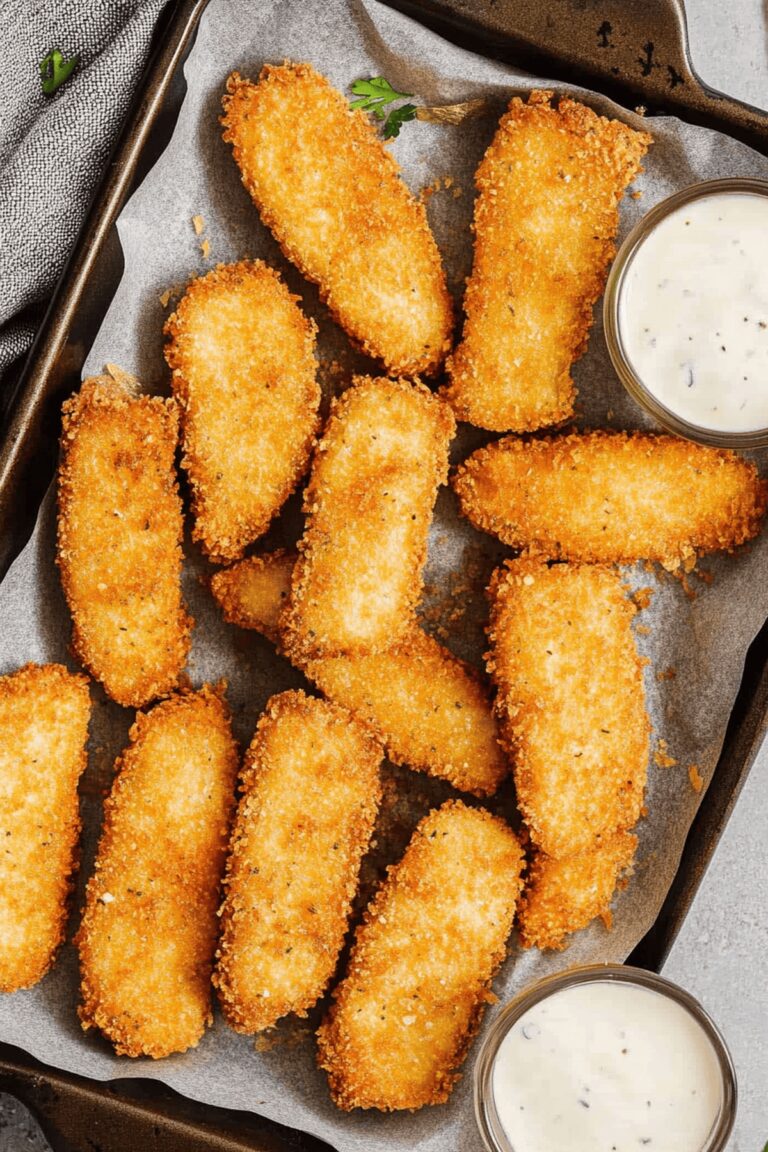 Crunchy Fried Pickles Recipe