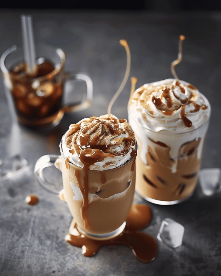 Caramel Iced Coffee Recipe