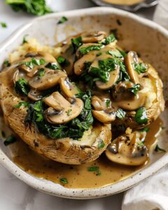 Crispy Stuffed Baked Potatoes Recipe