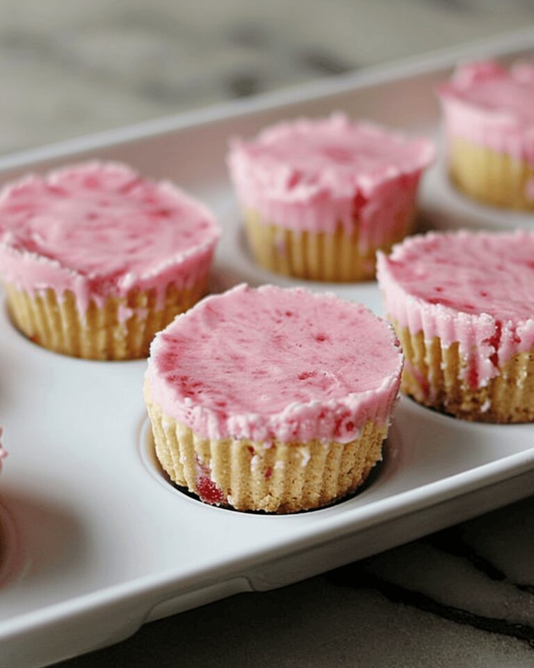 Velvety Frozen Strawberry Cheesecake Bites Recipe