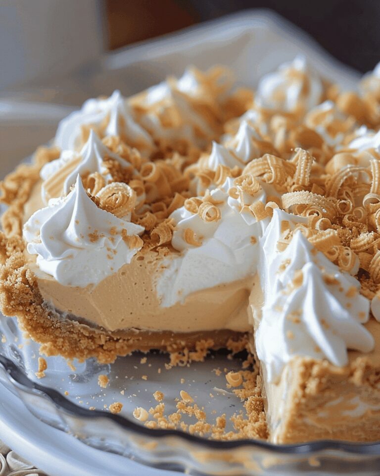 Heavenly Amish Peanut Butter Cream Pie Recipe