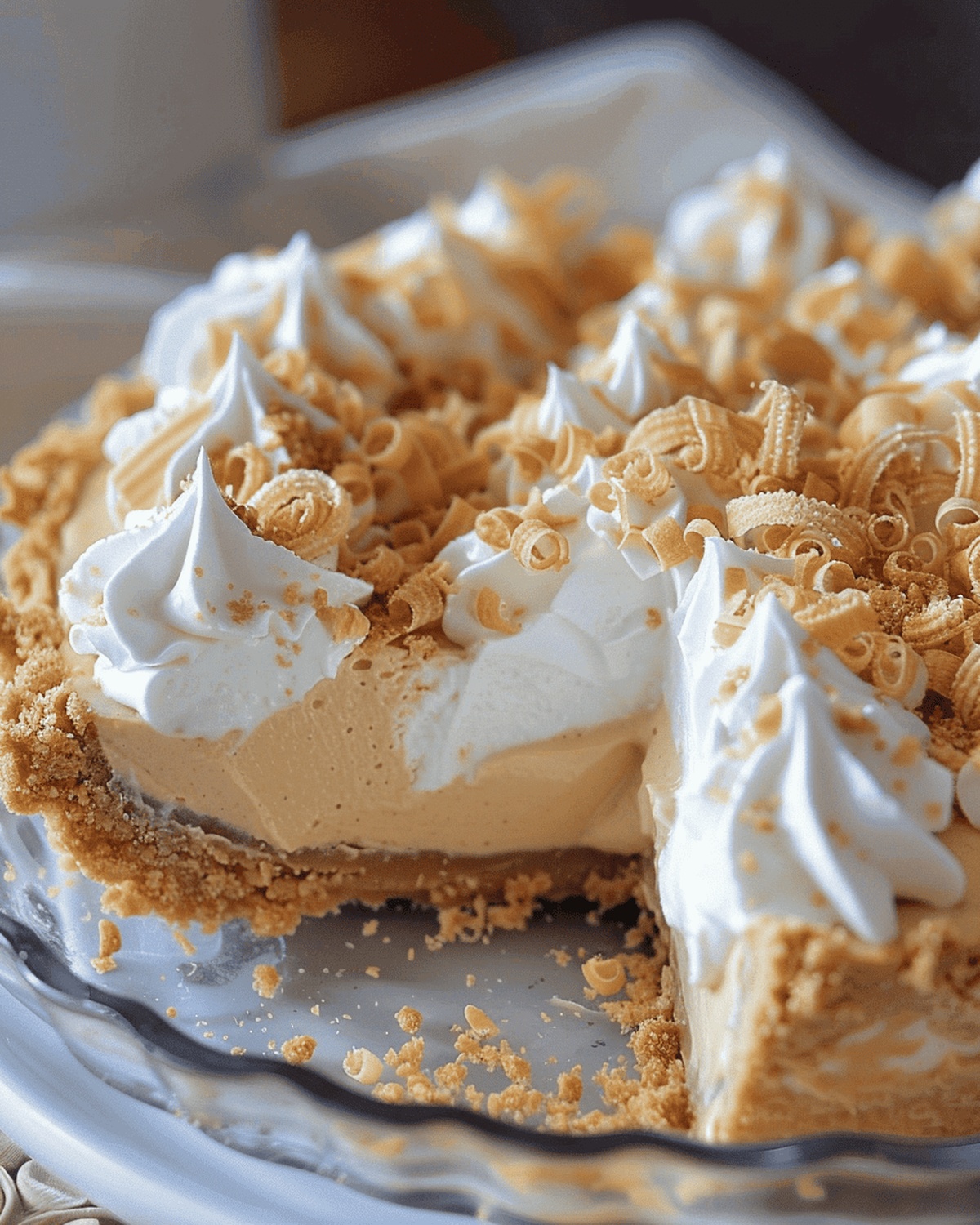Heavenly Amish Peanut Butter Cream Pie Recipe