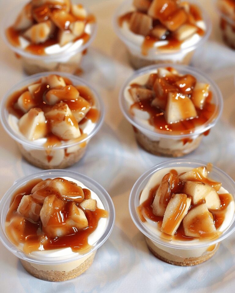 Gooey Caramel Apple Dessert Cups Recipe
