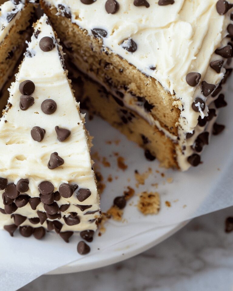 Sweet Chocolate Chip Cake Recipe