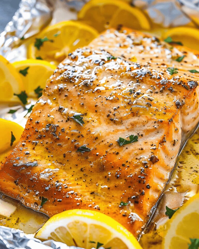 Succulent Lemon Garlic Butter Salmon Recipe