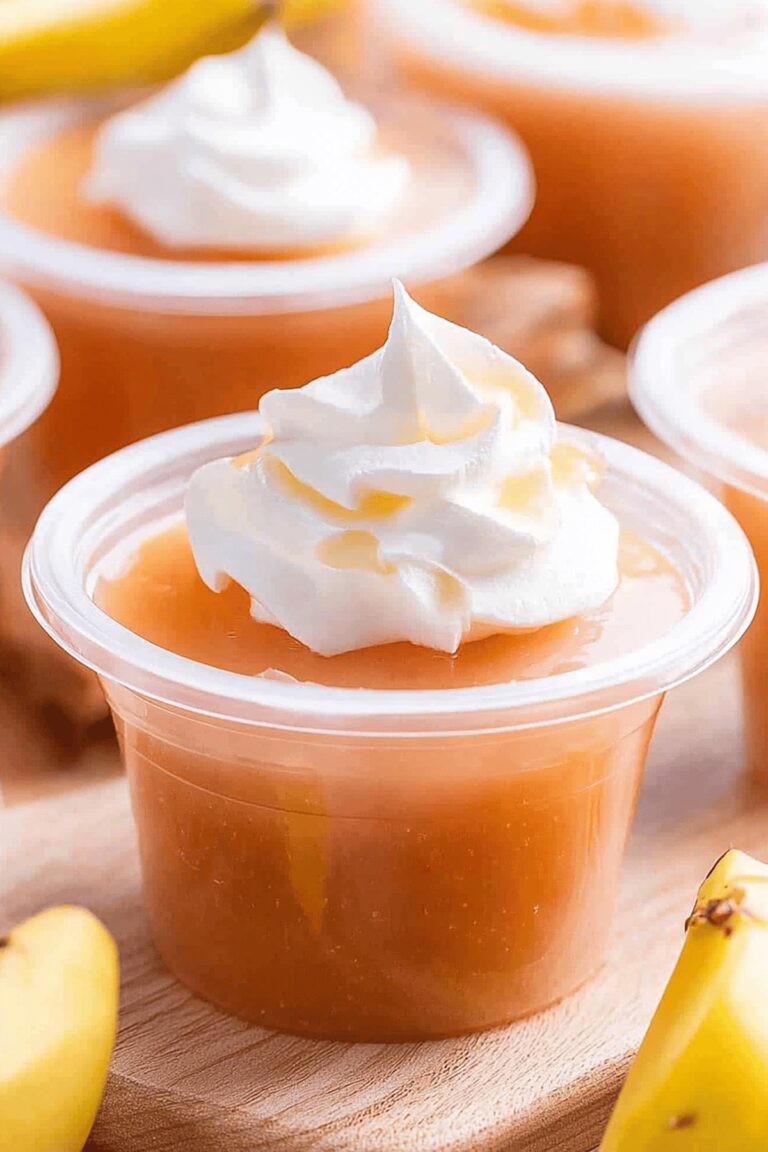 Sweet Apple Pie Jello Shots Recipe