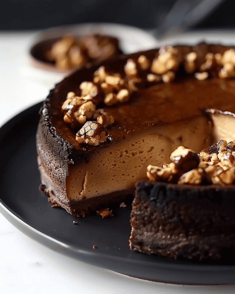 Chocolate Praline Flan Recipe
