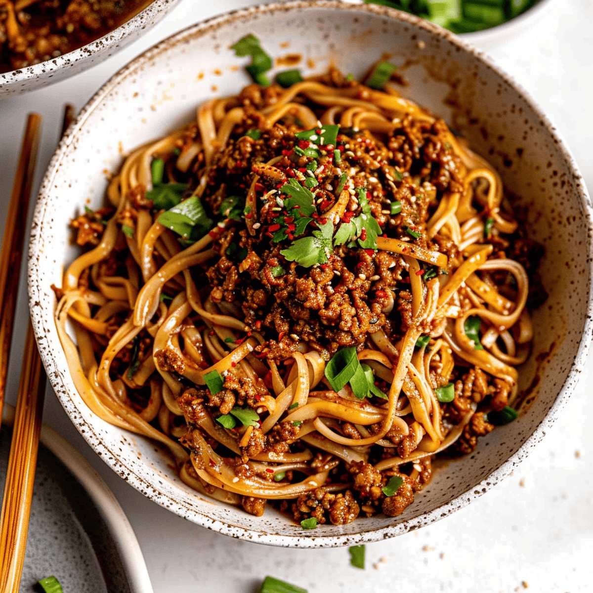 Spicy Gochujang Beef Noodles Recipe