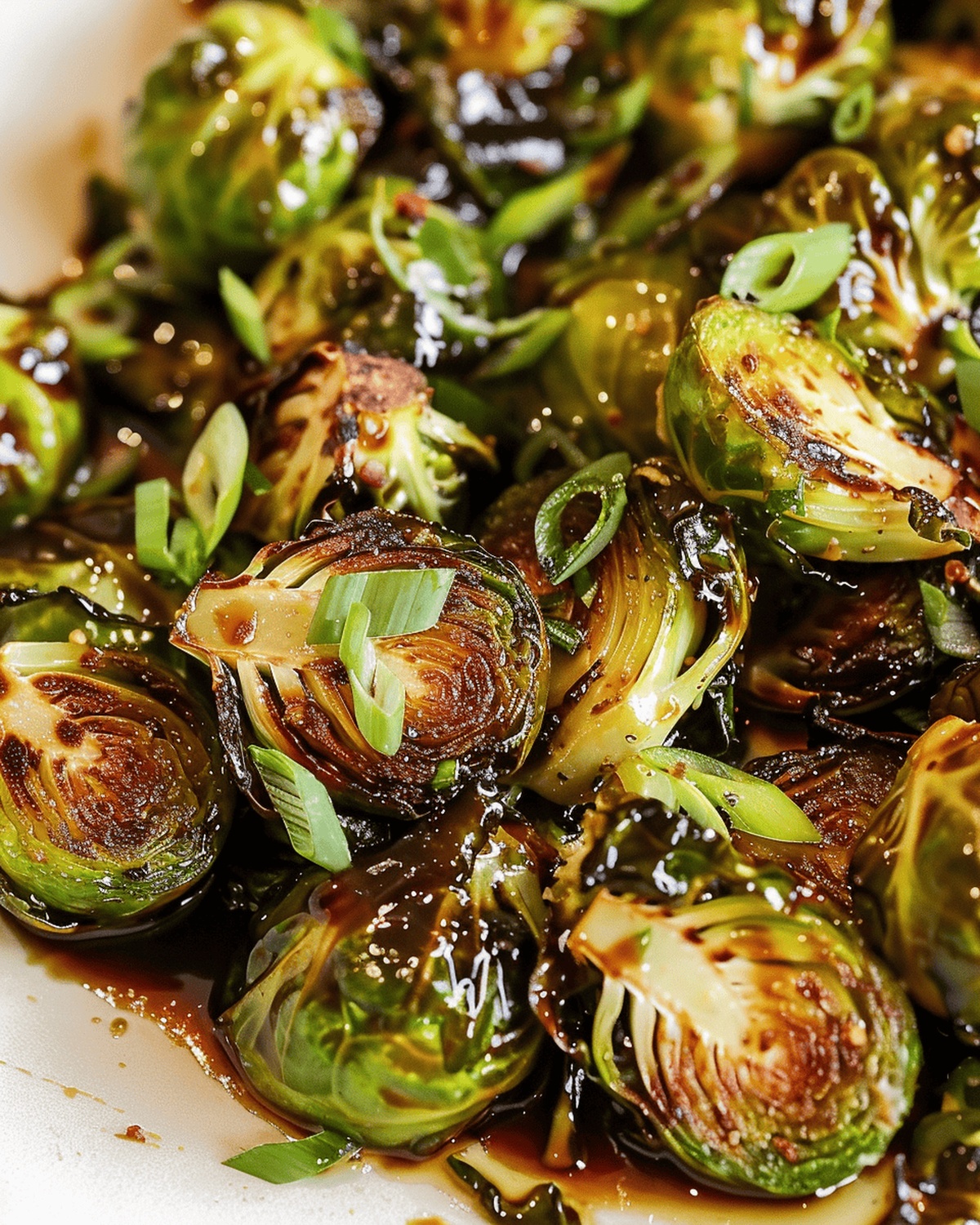 Crispy Honey Balsamic Brussels Sprouts Recipe