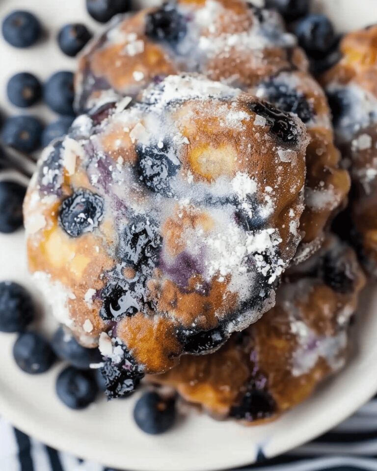 Crispy Blueberry Fritters Recipe