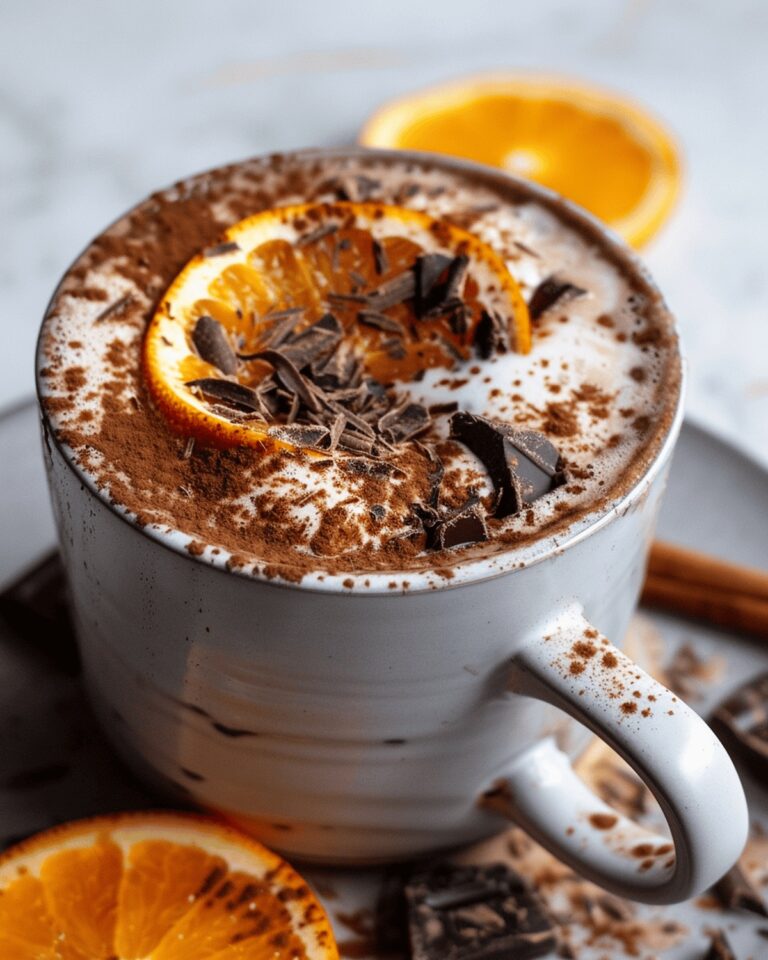 Velvety Orange Hot Chocolate Recipe