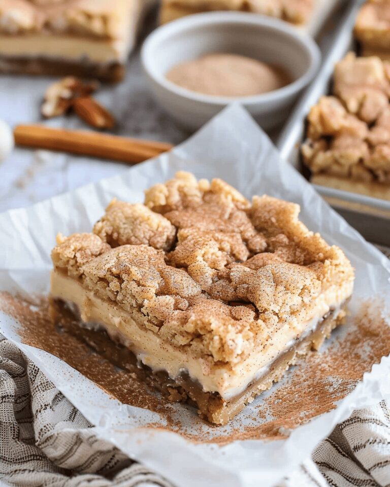 Dreamy Snickerdoodle Cheesecake Bars Recipe