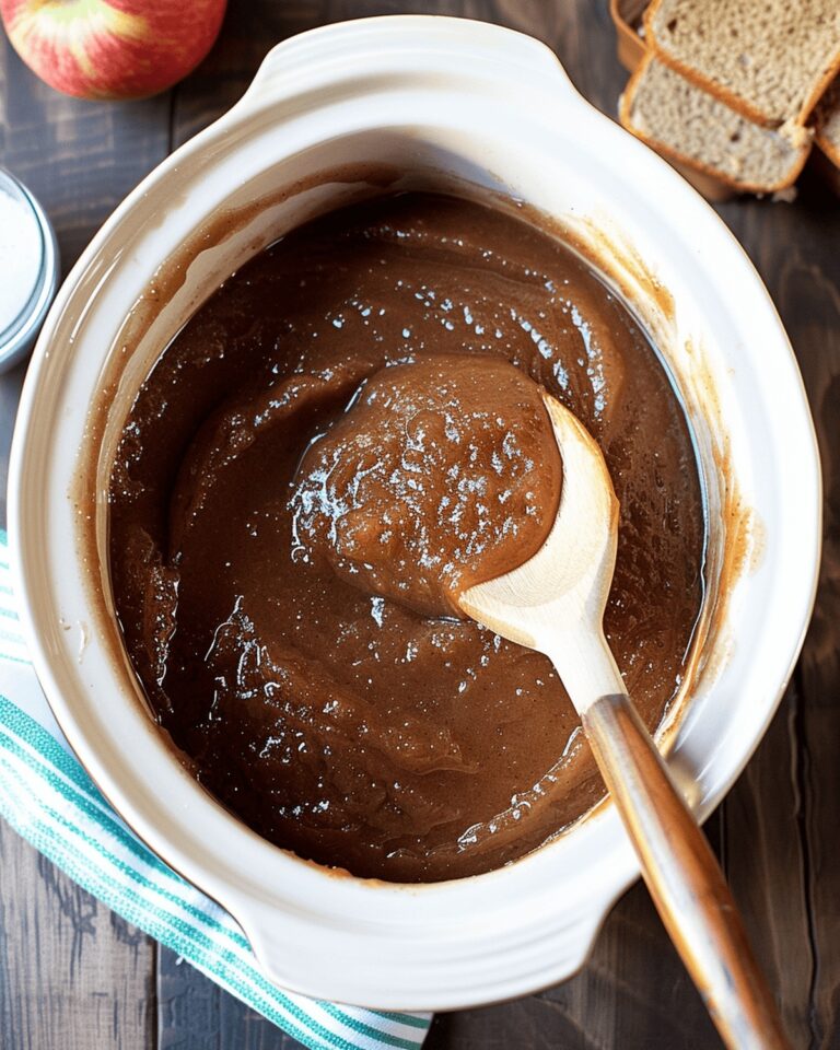 Silky Slow Cooker Apple Butter Recipe