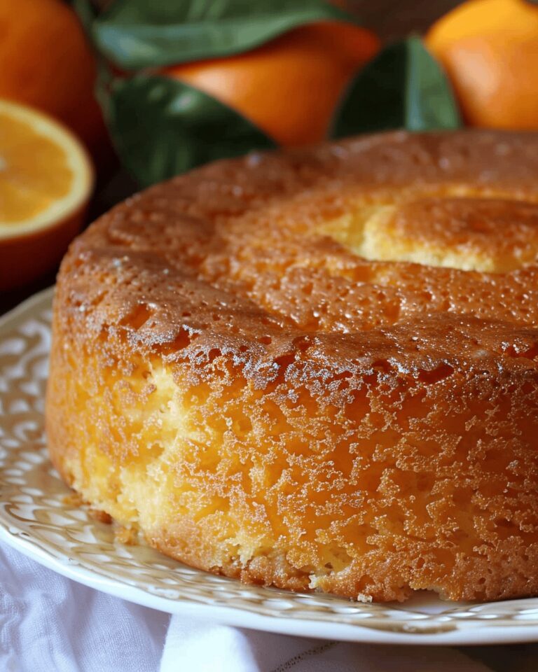 Vibrant Sicilian Whole Orange Cake Recipe