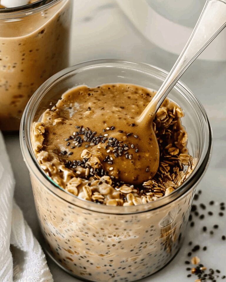 Dreamy Brown Sugar Shaken Espresso Overnight Oats Recipe