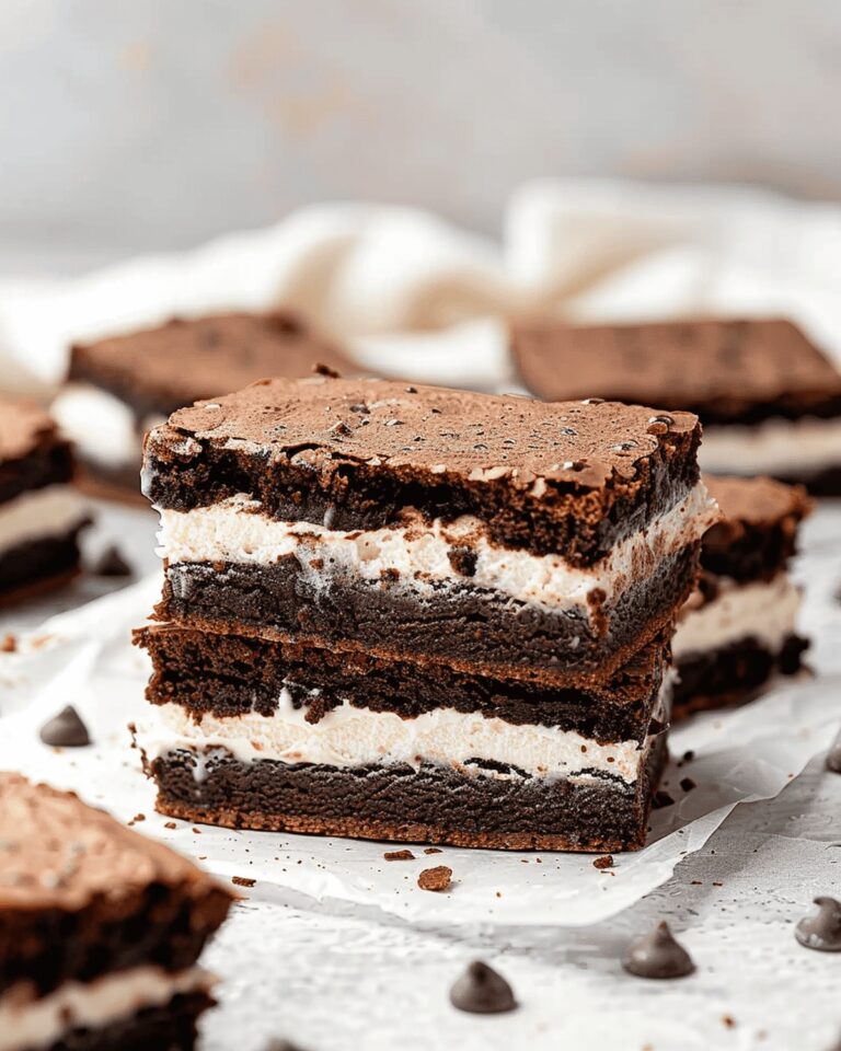Brownie Ice Cream Sandwiches Recipe