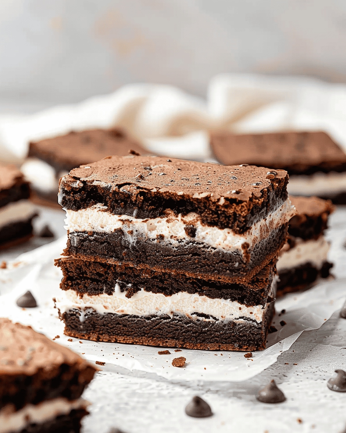 Brownie Ice Cream Sandwiches Recipe