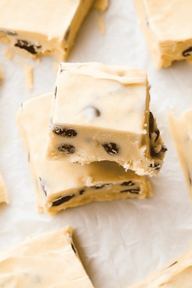 Gooey Cookie Dough Fudge Recipe