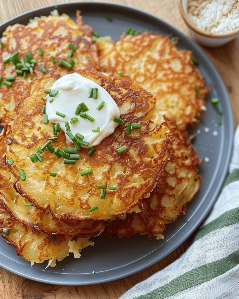 Crispy German Potato Pancakes Recipe