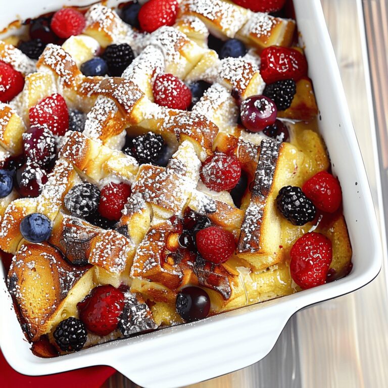 Heavenly Berry Croissant Bake Recipe