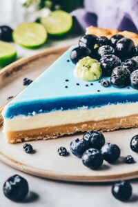 Silky Blue Moon Lime Tart Recipe
