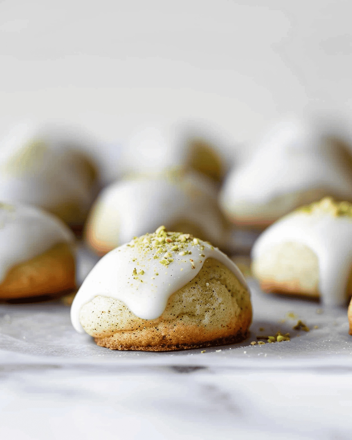 Nutty Pistachio Drop Cookies Recipe