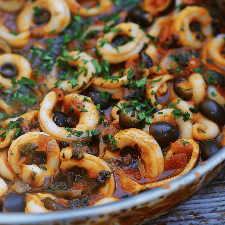 Calamari Puttanesca Recipe