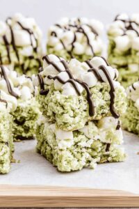 Gourmet Pistachio Rice Krispie Treats Recipe
